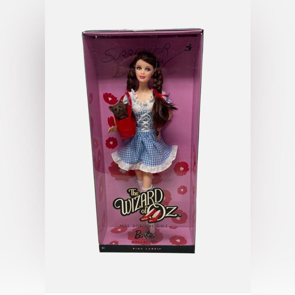 Miss Dorothy Gale Barbie Doll The Wizard of Oz Pink Label